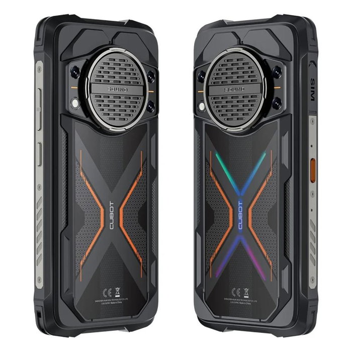 Cubot KingKong POWER 3 Smartphone robuste 6.72" FHD+ 120Hz, 6Go RAM 256Go, 100MP, 10200mAh, Android 14, Noir