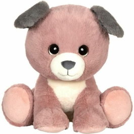 Gipsy Toys Peluche Puppy Eyes Pets - Chien rose et gris - 40 cm