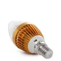 JL LED Bombilla E14 3W 2700K 226 lm pour alimentation 12V AC/DC, usage solaire ou batterie, haute qualité CRI, 40 000 heures