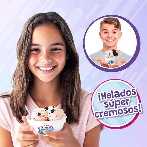 Bizak Jeu Heladississimo pour Personnaliser les Glaces - Inclut Pot, Cuillère et Livre de Recettes - Version Espagnole