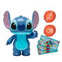 Lexibook Tirelire Électronique Stitch Disney, avec Bras Mobile, pour Pièces et Billets, Ouverture par Queue, Âge +3 ans