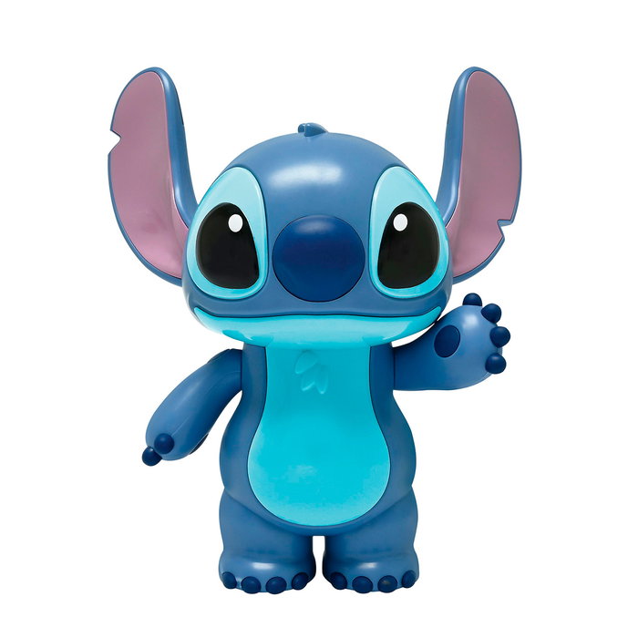 Lexibook Tirelire Électronique Stitch Disney, avec Bras Mobile, pour Pièces et Billets, Ouverture par Queue, Âge +3 ans