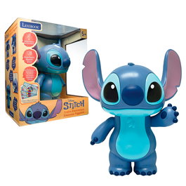 Lexibook Tirelire Électronique Stitch Disney, avec Bras Mobile, pour Pièces et Billets, Ouverture par Queue, Âge +3 ans