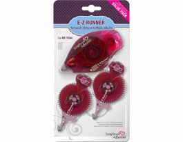 Scrapbook Adhesives by 3L Set 1 applicateur et 2 recharges de bandes de 15m