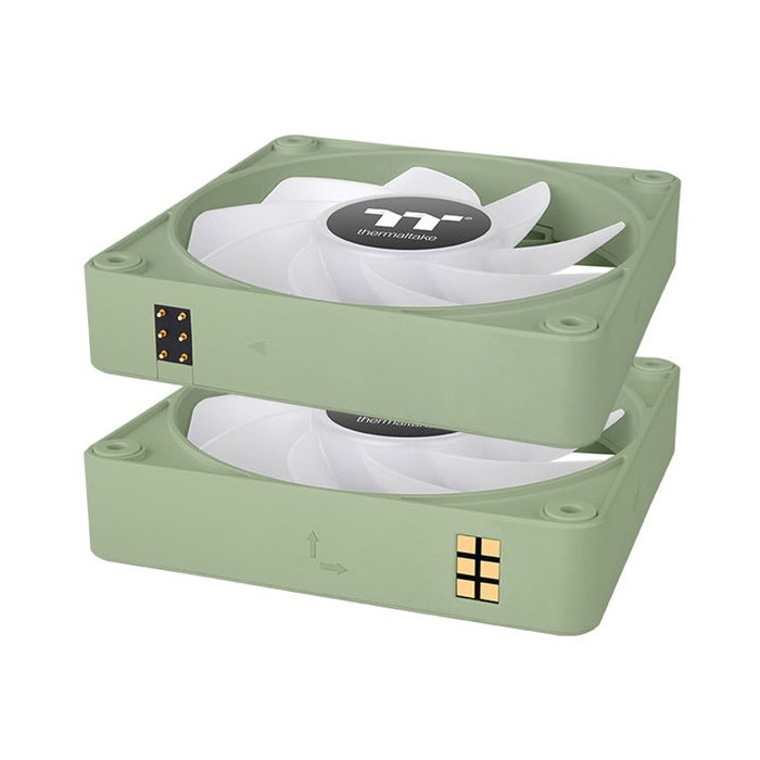 Thermaltake CT120 EX ARGB Pack de 3 Ventilateurs 120 mm PWM Matcha Green Thermaltake CT120 EX ARGB Pack de 3 Ventilateurs 120 mm PWM Matcha Green
