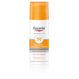 Eucerin Gel-Crème Solaire Contrôle Pigmentaire Couleur SPF50+ Clair 50 ml
