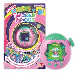Bandai Tamagotchi Paradise - Modèle Terre (43421) - Jouet électronique interactif d'élevage d'animal virtuel - Version française