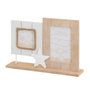 BigBuy Home Cadre photo Blanc Naturel Bois MDF