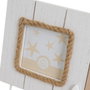 BigBuy Home Cadre photo Blanc Naturel Bois MDF