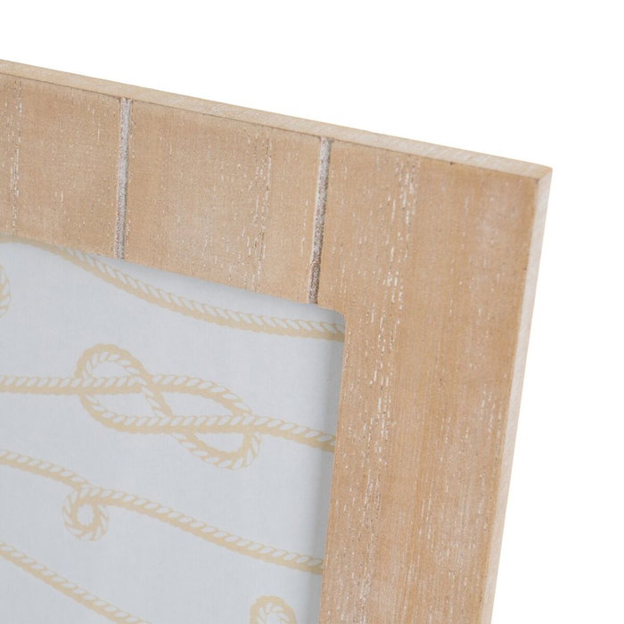 BigBuy Home Cadre photo Blanc Naturel Bois MDF BigBuy Home Cadre photo Blanc Naturel Bois MDF