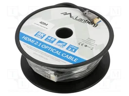 LANBERG Câble HDMI 2.1 Optique Actif 40m 8K