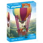 Playmobil 71853 À la Conquête des Cieux Voyage en Montgolfière avec Tigre et Cacatoès - Jeu de Construction Enfants 4 Ans et Plus