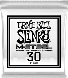 ERNIEBALL Jeu de 6 cordes électriques Slinky M-Steel .030