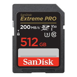 SanDisk Extreme Pro SDXC UHS-I 512 Go
