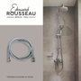 Edouard Rousseau Flexible de douche 1,50 m inox chromé