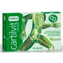 Vital 2000 Cartilvit Forte 60 capsules – Complément pour os et cartilages