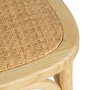Chaise de Salle à Manger Naturel Rotin Bois 45 x 41 x 88 cm