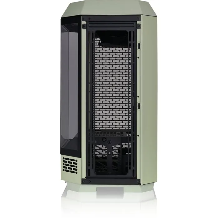 Thermaltake Boîtier PC Moyen Tour The Tower 300 CA-1Y4-00SEWN-00 Micro-ATX, Format Mini Tour, 2x140mm, USB-C, 3 Panneaux Verre Trempé, Vert Matcha