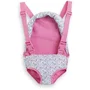 Corolle - Porte-Bébé Floral, Porte-Poupon Rétro - Bretelles Réglables, Pour Poupons 36/42 cm, à Partir de 3 Ans