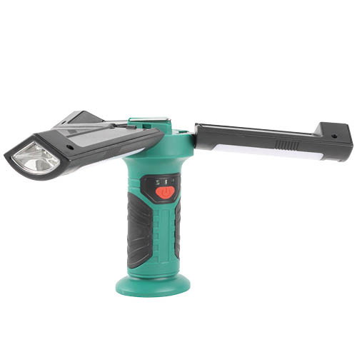 GSC Evolution Lampe de travail LED rechargeable USB 600Lm avec 3 feuilles déployables