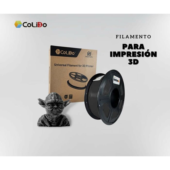 Bobine de filament CoLiDo COL3D-LCD163B Noir