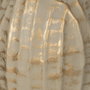 Vase Beige Doré Fer 16 x 16 x 30 cm