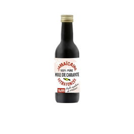 Yari Huile de Ricin Noir Jamaïcaine Extra Foncé 100% Pure 250 mL - Soin pour Cheveux, Croissance, Peau et Acné