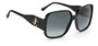 Jimmy Choo TARA-S-DXF-9O Lunettes de soleil Femme Gris/Noir