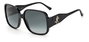 Jimmy Choo TARA-S-DXF-9O Lunettes de soleil Femme Gris/Noir
