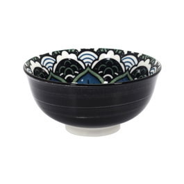 Home Deco Factory Bol Mandala Bleu Mirage 220 ml