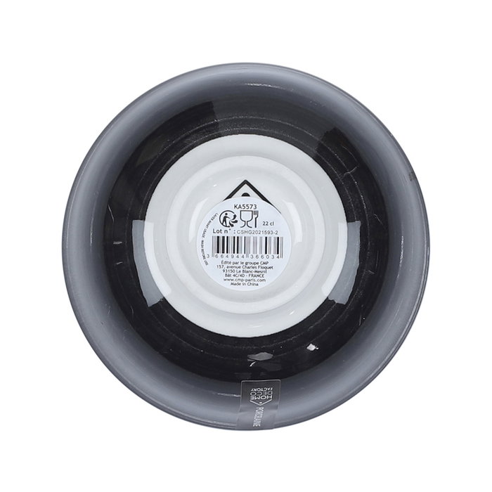 Home Deco Factory Bol Mandala Bleu Mirage 220 ml