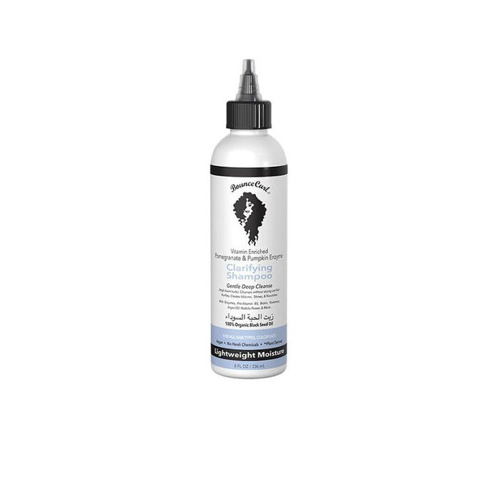 Bounce Curl Clarifying Shampoo 236ml - Shampooing Clarifiant, Ajoute Volume, Pour Cheveux Fins, Méthode Curly, Biotine, Provitamine B5, Formule Végétale Bounce Curl Clarifying Shampoo 236ml - Shampooing Clarifiant, Ajoute Volume, Pour Cheveux Fins, Méthode Curly, Biotine, Provitamine B5, Formule Végétale