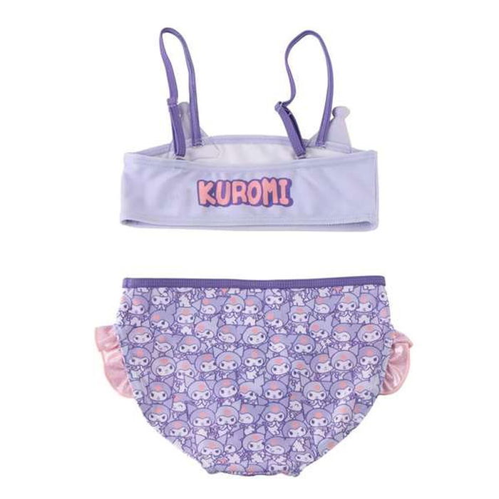 Bas de Bikini Pour Filles Kuromi Violet