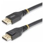 Startech.com Câble DisplayPort 1.4 15 m Actif 8K – Mâle à Mâle Noir