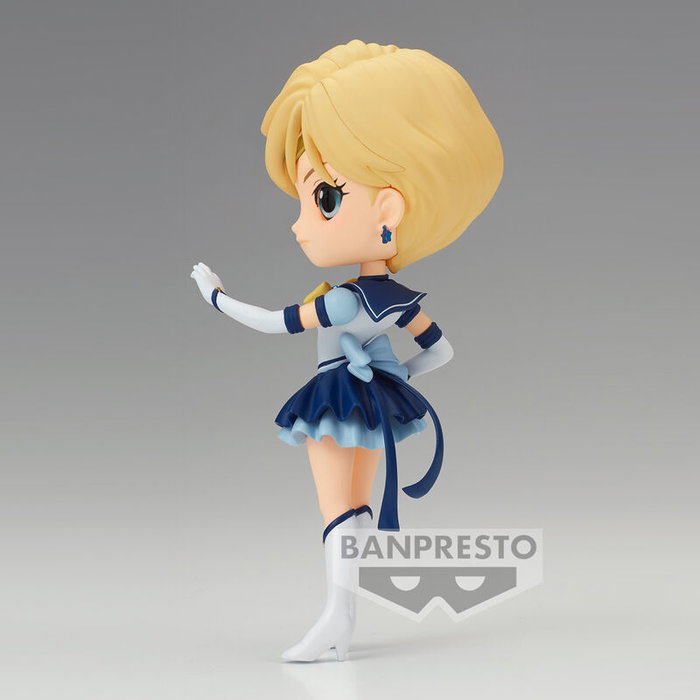 BANPRESTO Figure Eternal Sailor Uranus ver.A Q Posket - Sailor Moon Cosmos the Movie - Figurine de collection 14 cm