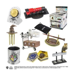 Noble Collection Harry Potter Présentoir Statuettes Journey to Hogwarts Mystery Cubes 8 cm (8)