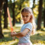 Lexibook Sabre Laser LED Naruto Orange avec effets sonores