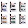 Majorette - Pack de 6 Voitures Miniatures Porsche Premium à l'Échelle 1/64 - Jouet Métallique à Roues Libres - Pour Enfants à Partir de 3 Ans