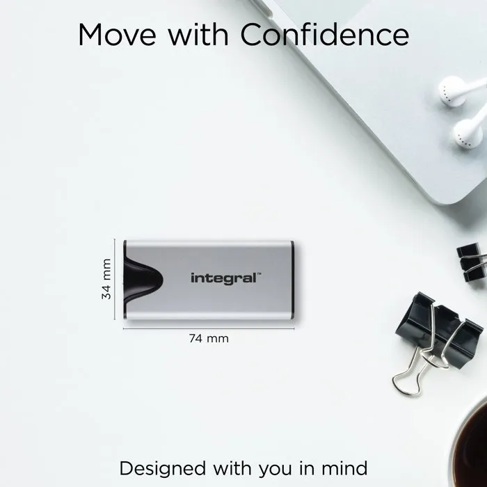 Integral Memory SlimXpress SSD portable 2 To USB-C