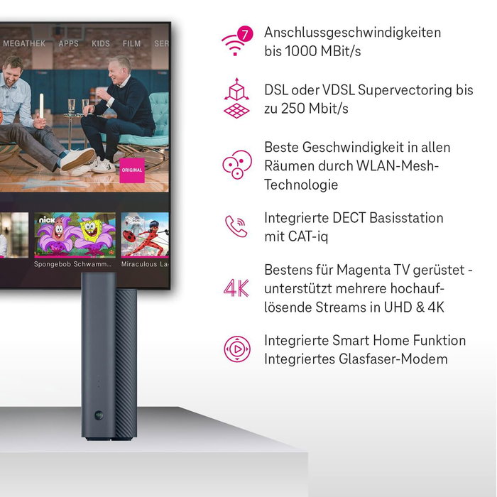 Router Telekom Bleu foncé