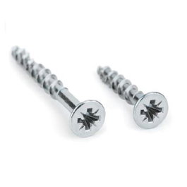 UCAFIX Vis à bois tête plate Pozidriv zincée DIN 7505-A 3.5mm x 10mm