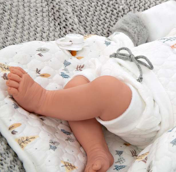 Muñecas Arias Muñeco Elegance Andie, Poupée de Poids avec Saquto 40 cm, Corps Doux, Langue Espagnol Muñecas Arias Muñeco Elegance Andie, Poupée de Poids avec Saquto 40 cm, Corps Doux, Langue Espagnol