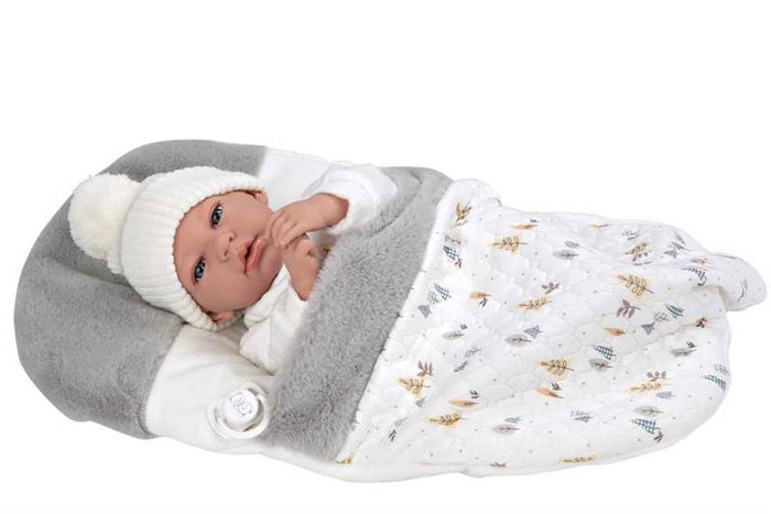 Muñecas Arias Muñeco Elegance Andie, Poupée de Poids avec Saquto 40 cm, Corps Doux, Langue Espagnol Muñecas Arias Muñeco Elegance Andie, Poupée de Poids avec Saquto 40 cm, Corps Doux, Langue Espagnol
