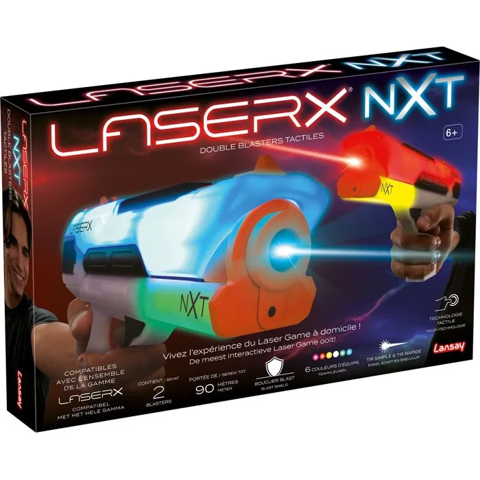 Lansay Laser X NXT Double Blasters Tactiles Lansay Laser X NXT Double Blasters Tactiles