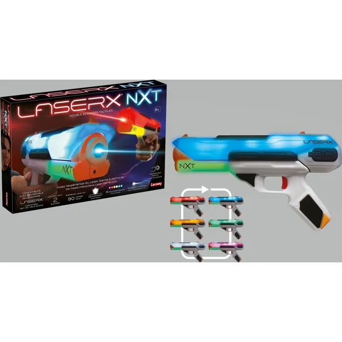 Lansay Laser X NXT Double Blasters Tactiles Lansay Laser X NXT Double Blasters Tactiles