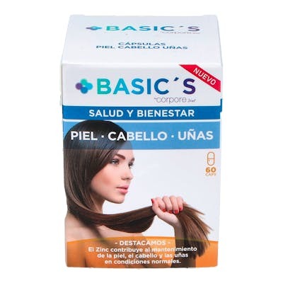 CORPORE DIET CORPORE BASICS Peau Cheveux Ongles 60 capsules CORPORE DIET CORPORE BASICS Peau Cheveux Ongles 60 capsules