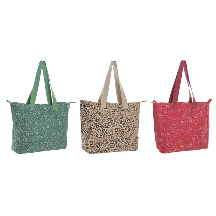 Home ESPRIT Sac-à-main Femme Marron Vert Rose (Lot de 3) Home ESPRIT Sac-à-main Femme Marron Vert Rose (Lot de 3)