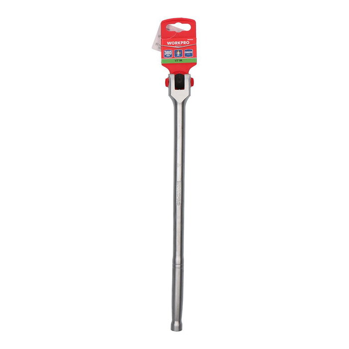 Workpro Prolongateur articulé à cliquet 1/2 pouce 350 mm acier chrome vanadium Workpro Prolongateur articulé à cliquet 1/2 pouce 350 mm acier chrome vanadium