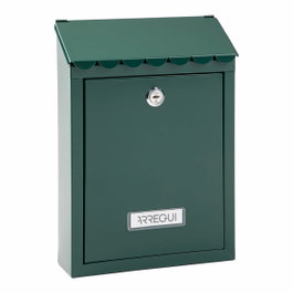 Arregui Boîte aux lettres Civic, Acier, Vert