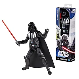 Hasbro Star Wars - Figurine Titan Series Dark Vador 30 cm avec accessoire, jouet pour enfants filles et garçons à partir de 4 ans